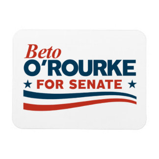 Magnet Flexible Beto O'Rourke pour le Sénat