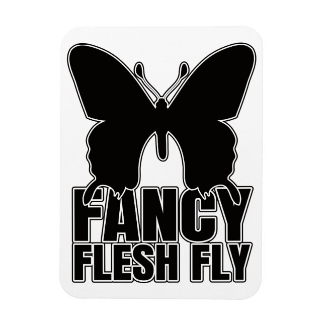 Magnet Flexible Beurre papillon - Geek d'enttomologie (Vertical)