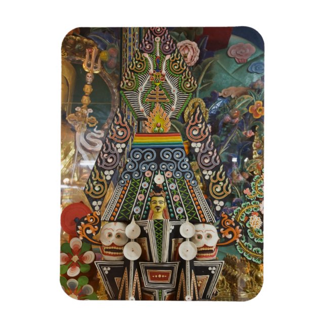 Magnet Flexible Bhoutan. Gâteaux cérémoniels confectionnés par des (Vertical)