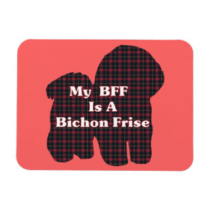 Magnet Flexible Bichon Frise BFF
