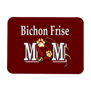 Magnet Flexible Bichon Frise Dog MOM