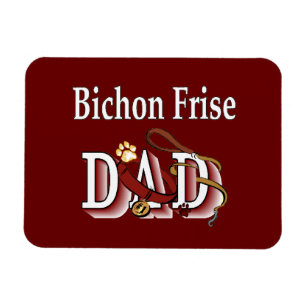 Magnet Flexible Bichon Frise Papa