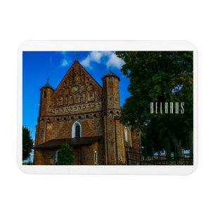 Magnet Flexible Biélorussie Б л а р у с Église Synkavichy Archite