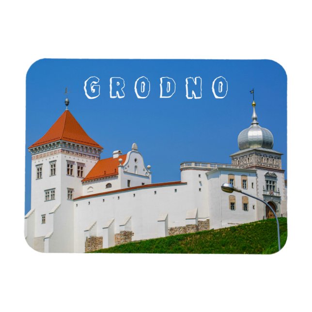 Magnet Flexible Biélorussie Grodno Cityscape Ville Architecture Ch (Horizontal)
