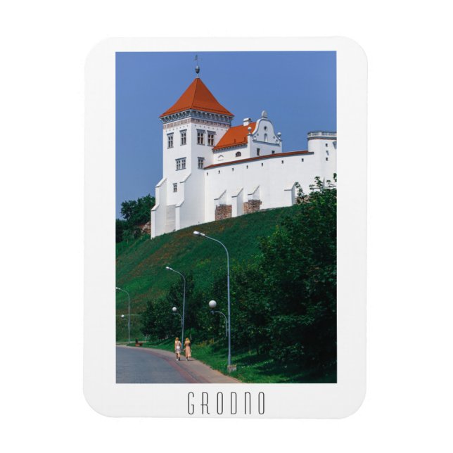 Magnet Flexible Biélorussie Grodno Cityscape Ville Architecture Ch (Vertical)