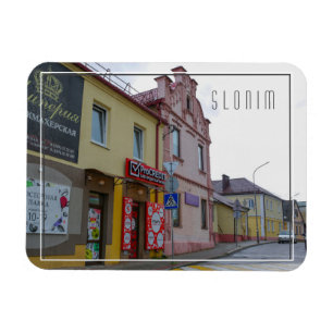 Magnet Flexible Biélorussie Slonim Ville Vue ville Architecture