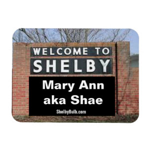 Magnet Flexible BIENVENUE À SHELBY Mary Ann aka Shae Flexible