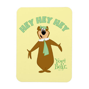 Magnet Flexible Bienvenue à Yogi Bear