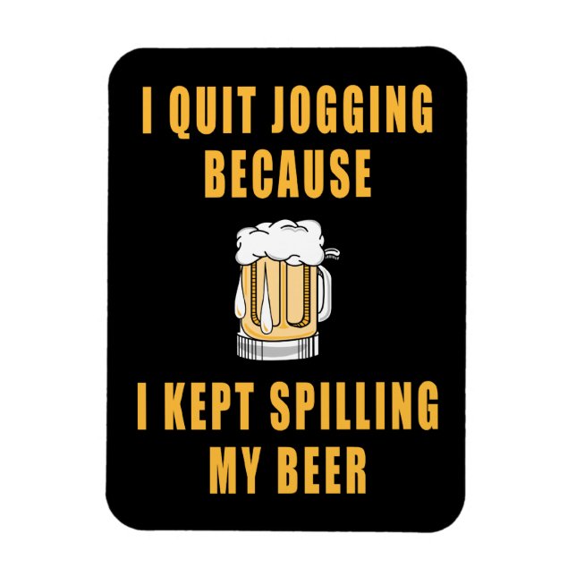 Magnet Flexible Bière Jogging (Vertical)