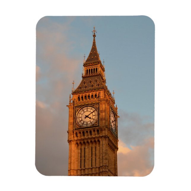 Magnet Flexible Big Ben à Londres aimant vertical (Vertical)