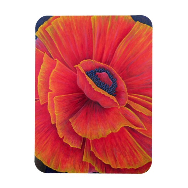 Magnet Flexible Big Poppy 2003 (Vertical)