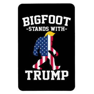 Magnet Flexible Bigfoot Se Déplace Avec Les Élections Trump De 202
