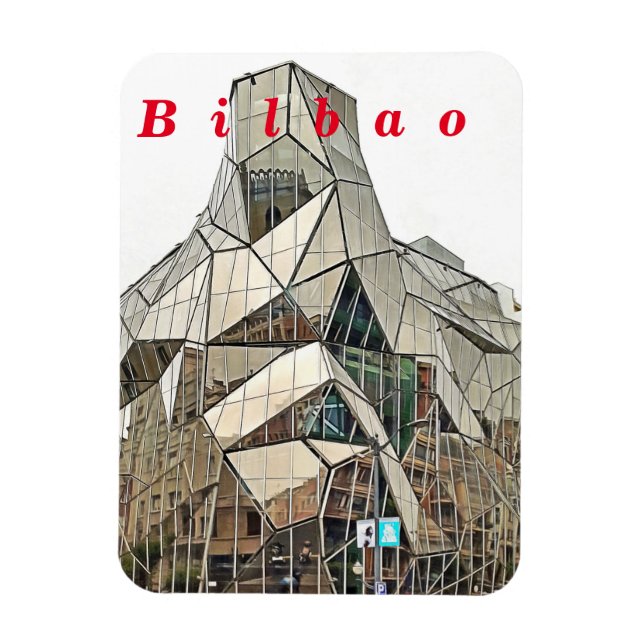Magnet Flexible Bilbao. n° 28 (Vertical)