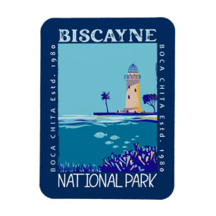 Magnet Flexible Biscayne National Park Boca Chita Key désistée