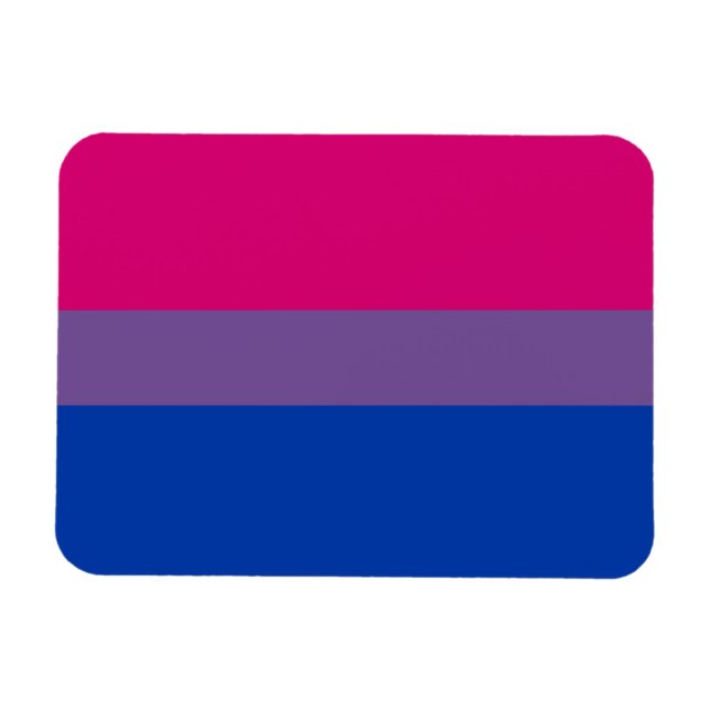 Magnet Flexible Bisexual Pride Flag (Horizontal)