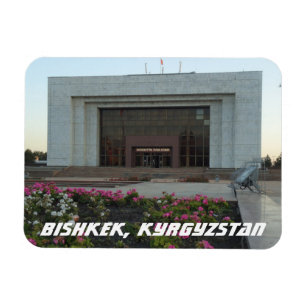 Magnet Flexible Bishkek Brutalist Architectre - Kirghizistan