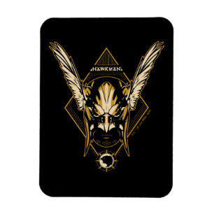 Magnet Flexible Black Adam   Hawkman Casque graphique
