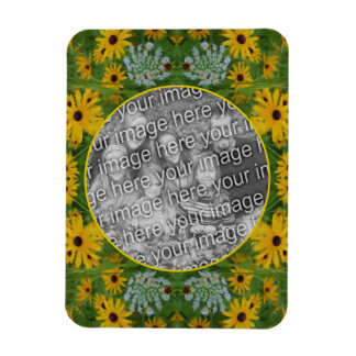 Magnet Flexible Black Eyed Susan Daisy Peinture Ajouter Votre Phot