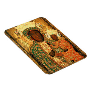 Magnet Flexible Black Madonna and Child Our Lady of Czestochowa