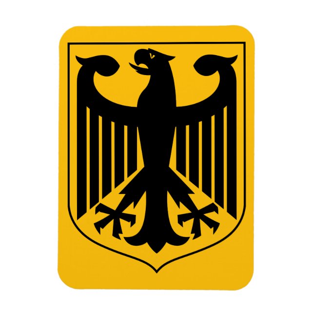 Magnet Flexible Blason de l'Allemagne (Vertical)