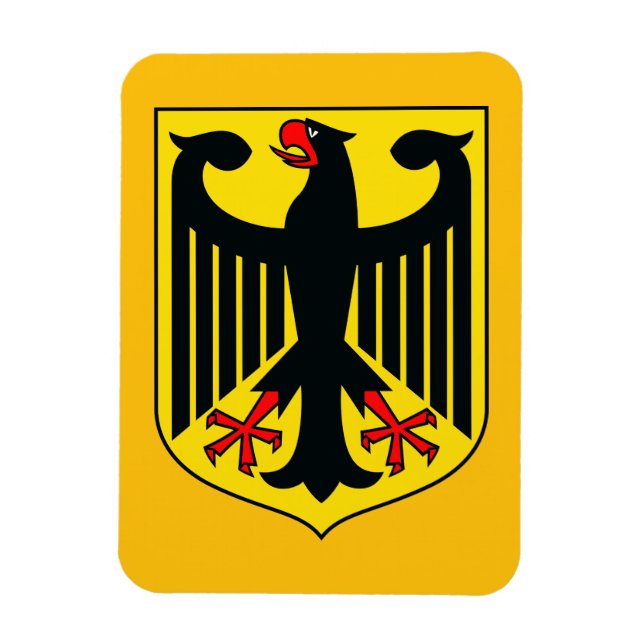 Magnet Flexible Blason de l'Allemagne (Vertical)
