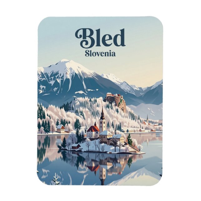 Magnet Flexible Bled, Slovénie (Vertical)