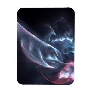 Magnet Flexible Bleu nébuleux Abstrait et violet