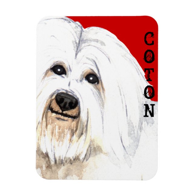 Magnet Flexible Bloc de couleur de coton (Vertical)