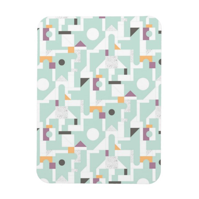 Magnet Flexible Blocs de construction - bleu (Vertical)