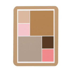 Magnet Flexible Blocs de couleurs de coquillage