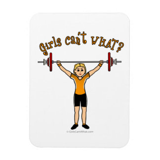 Magnet Flexible Blonde Girl Poids