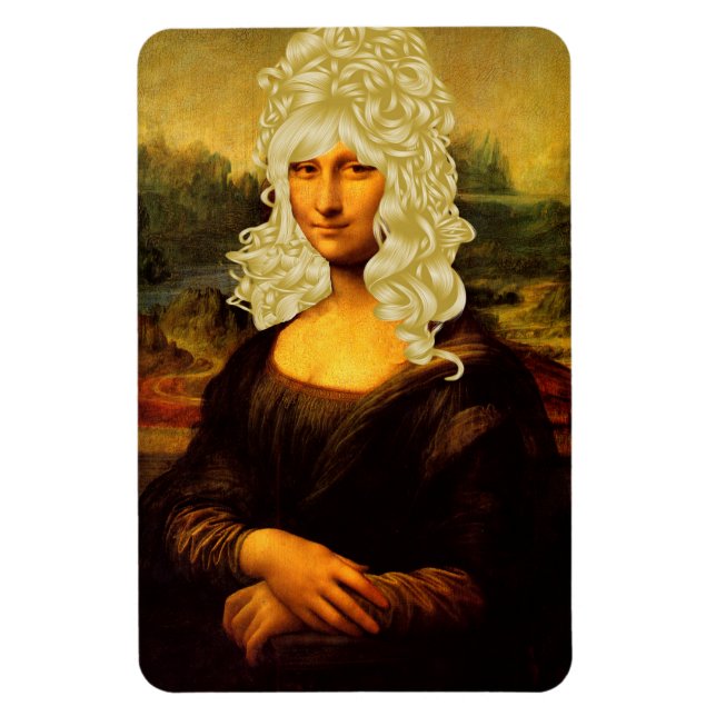 Magnet Flexible Blonde Mona Lisa (Vertical)