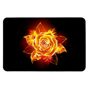 Magnet Flexible Blooming Fire Rose