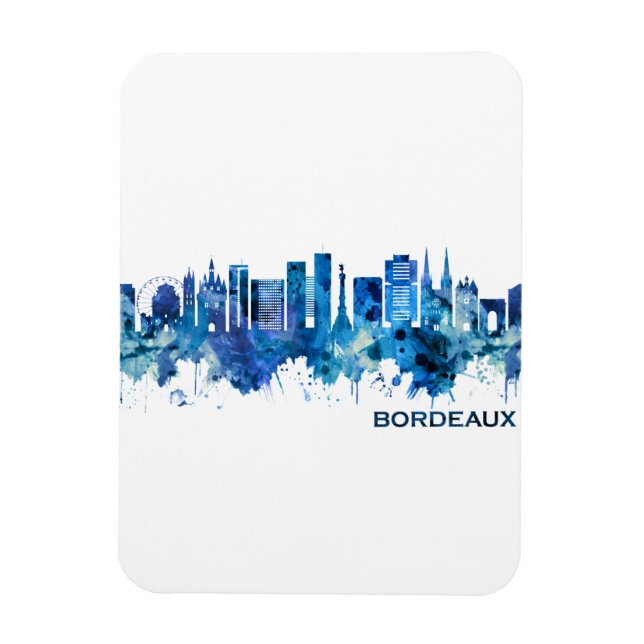 Magnet Flexible Blue bordeaux (Vertical)