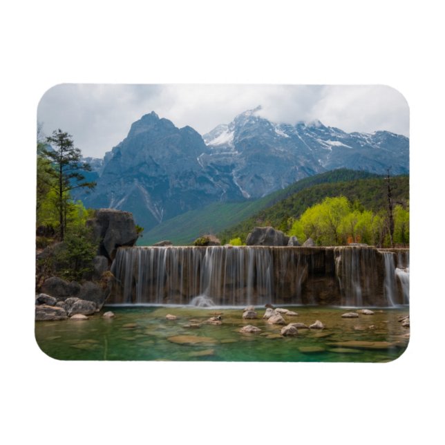 Magnet Flexible Blue Moon Valley | Jade Dragon Snow Mountain (Horizontal)