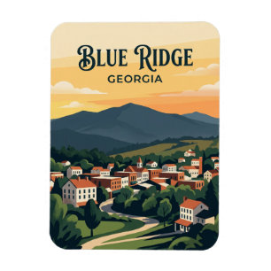 Magnet Flexible Blue Ridge États-Unis