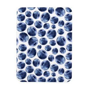 Magnet Flexible Blueberries Imprimer Motif de fruits