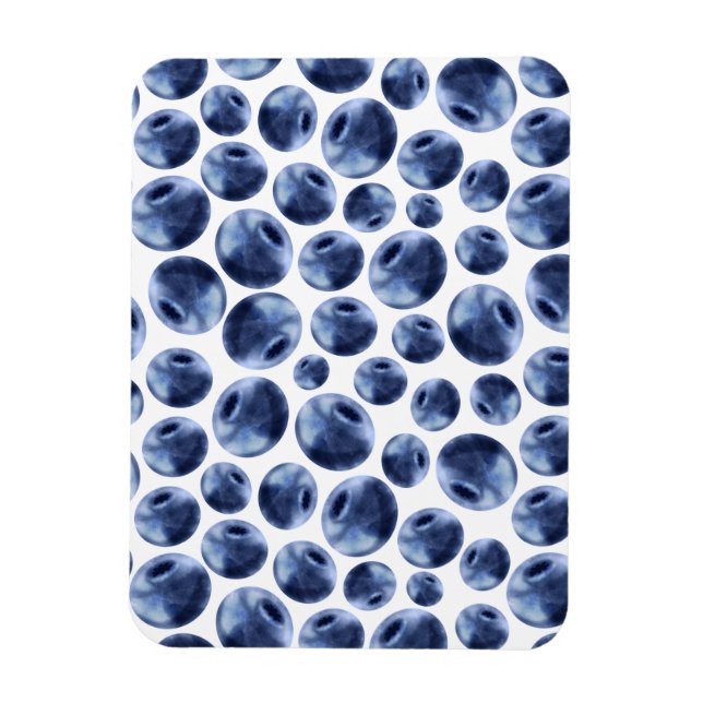 Magnet Flexible Blueberries Imprimer Motif de fruits (Vertical)