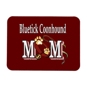 Magnet Flexible Bluetick Coonhound Dog MOM
