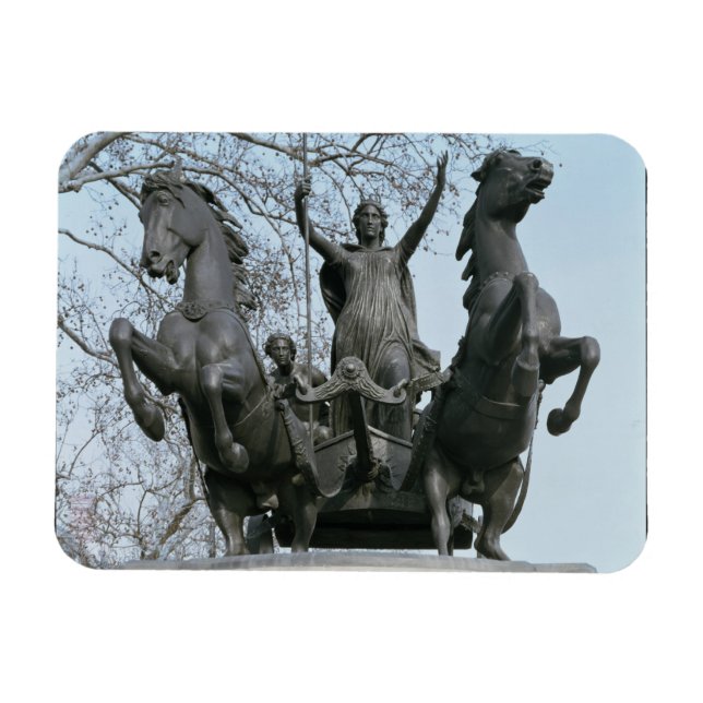 Magnet Flexible Boadicea, années 1850 (bronze) (voir aussi 33580) (Horizontal)