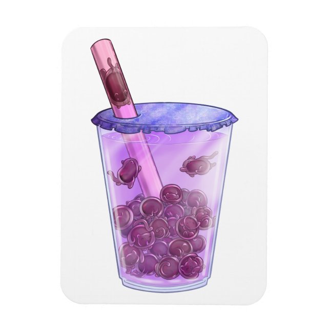 Magnet Flexible Boba Cats (Vertical)
