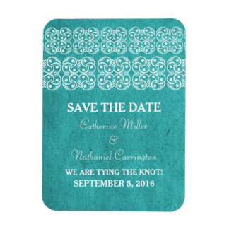 Magnet Flexible Bohème moderne Enregistrer l'aimant de la date, Tu