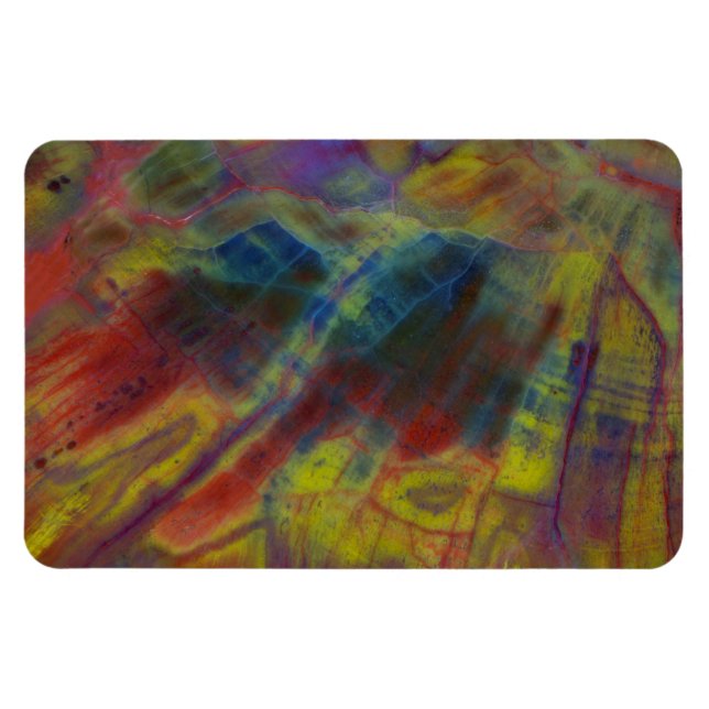 Magnet Flexible Bois pétrifié vertical (Horizontal)