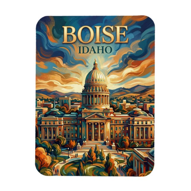 Magnet Flexible Boise États-Unis (Vertical)