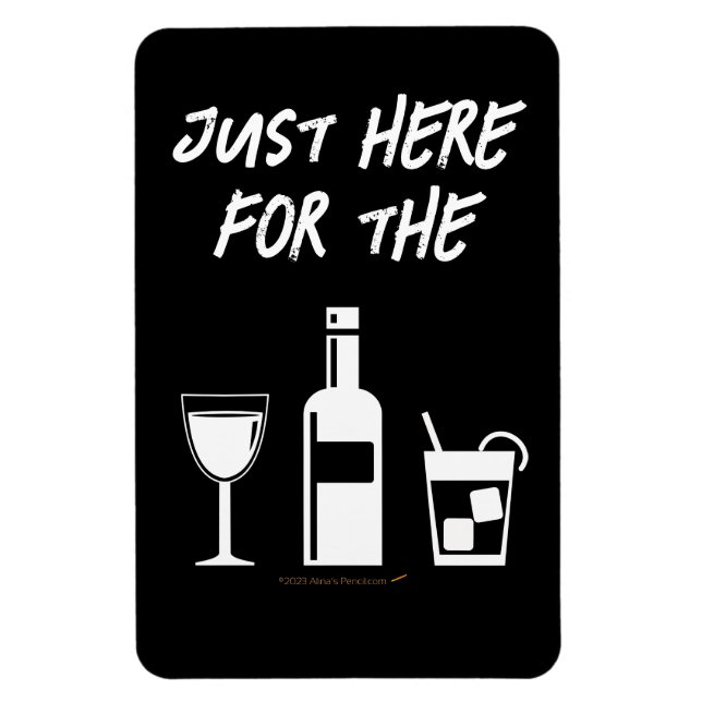 Magnet Flexible Boissons amusantes Cruise Ship Stateroom Porte Mar (Vertical)