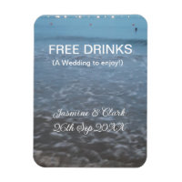 Boissons gratuites sauvent la date mariage sur la 