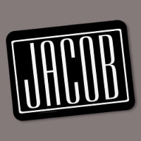 Bold & Modern Your name or Word | White On Black