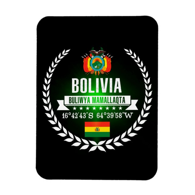 Magnet Flexible Bolivie (Vertical)