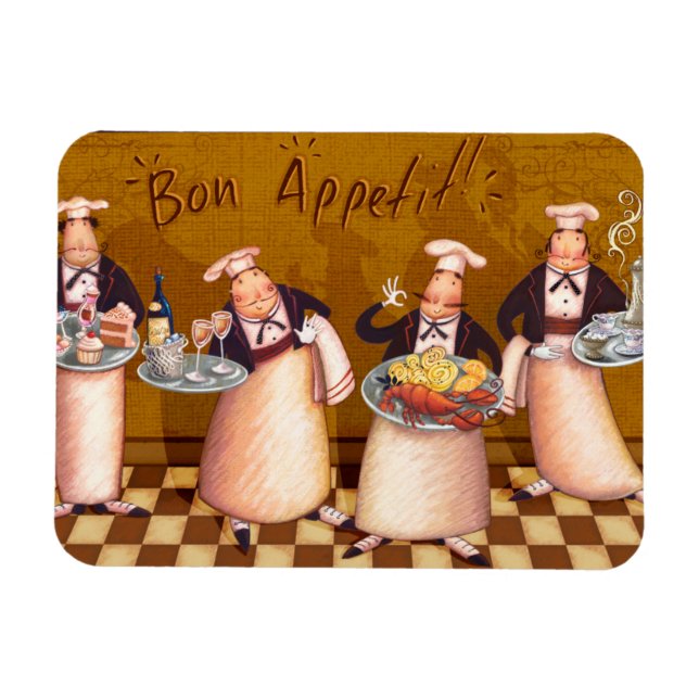 Magnet Flexible Bon Appétit (Horizontal)