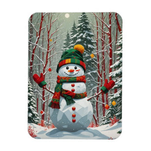 Magnet Flexible Bonhomme de neige